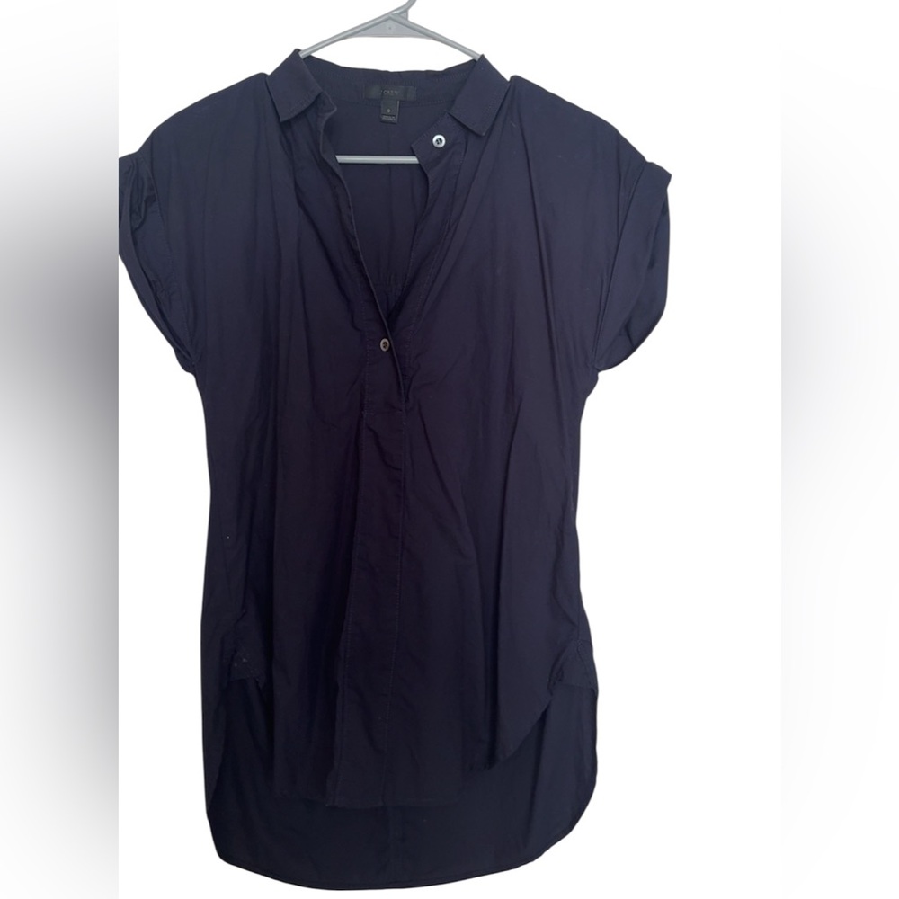 J. Crew Black Button Down Shirt